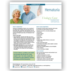 Hematuria Fact Sheet