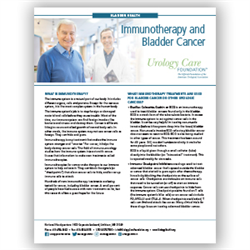 Immunotherapy and Bladder Cancer