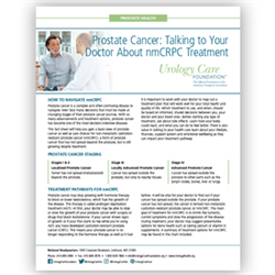 Talking to your Doctor about nmCRPC Treatment 