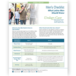 Latino Men’s Health  English Fact Sheet