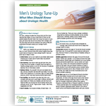 Men's Urology- What You Should Know Fact Sheet
